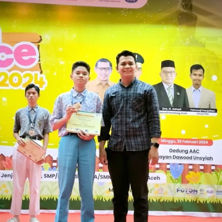 Prestasi kelas olimpiade - Medali perunggu fisika