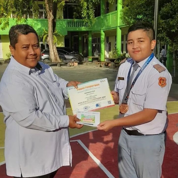 Prestasi kelas olimpiade - Medali Perunggu Matematika