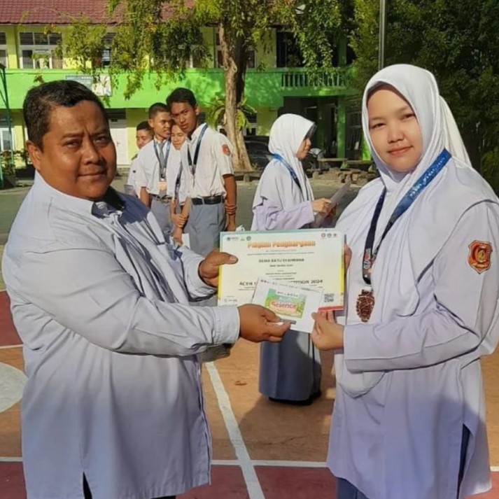 Prestasi kelas olimpiade - Medali Perunggu Biologi